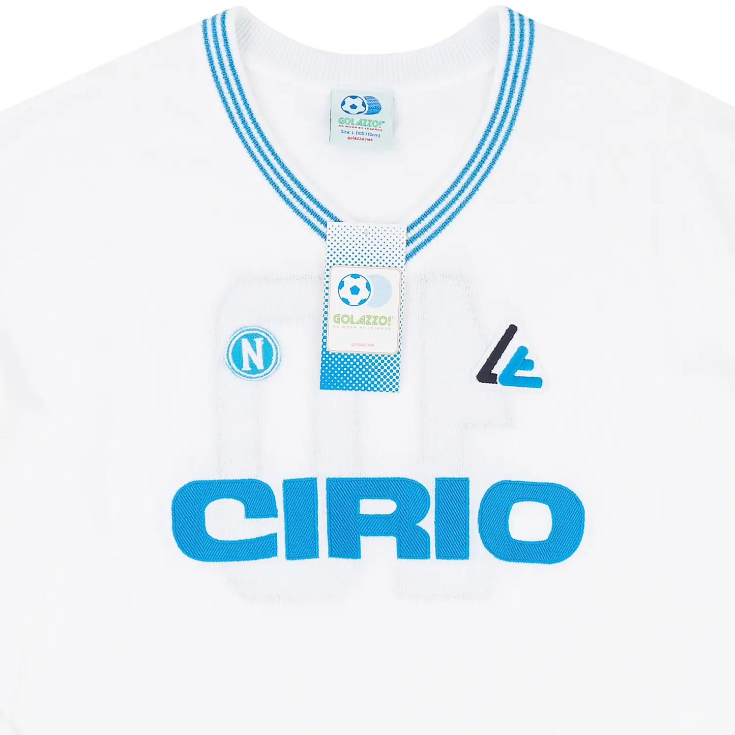 Camiseta Suplente Napoli 1984-85 Manga Larga N.º 10 – Maradona