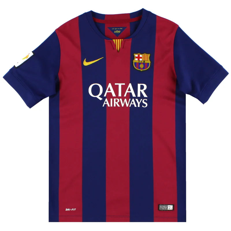 2014-15 Barcelona Nike Home Shirt Neymar Jr