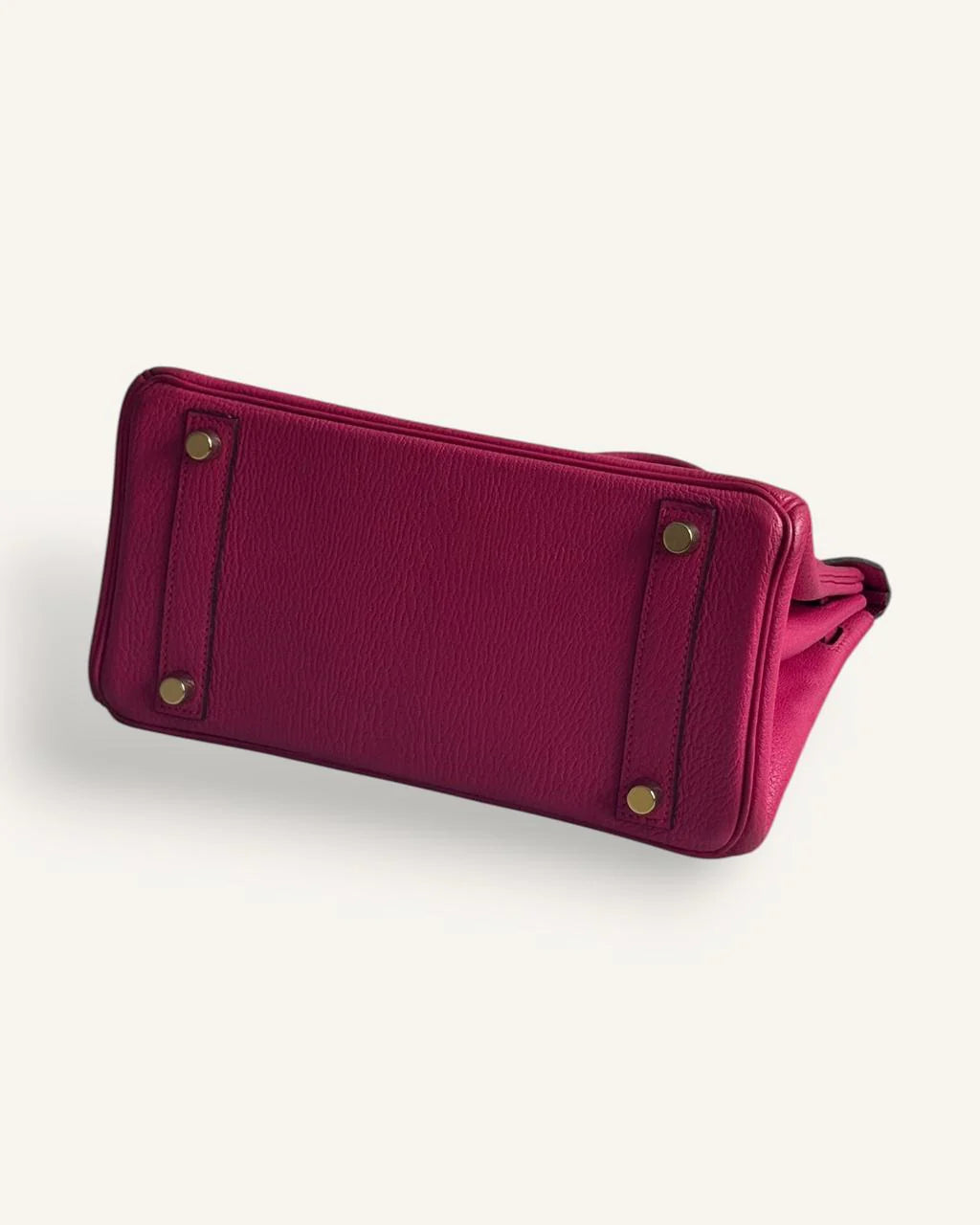 Hermès Birkin 25 Chevre Rose Pourpre Gold