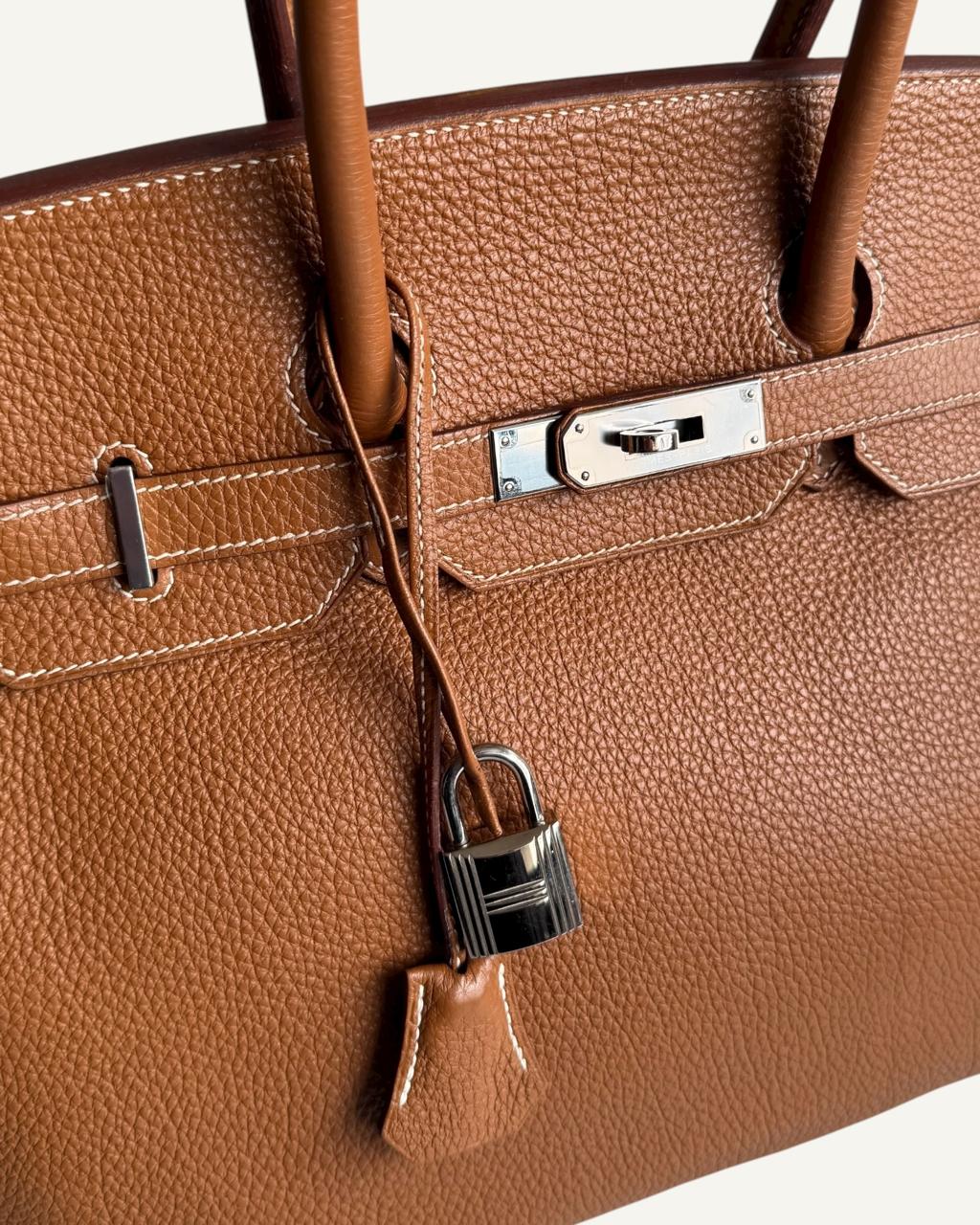 Hermès Birkin 35 Togo Gold Palladium