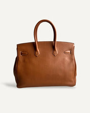 Hermès Birkin 35 Togo Gold Palladium