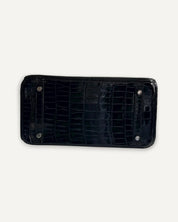Hermès Birkin 30 Croco Porosus Shiny Noir Palladium