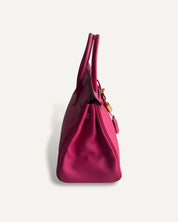 Hermès Birkin 25 Chevre Rose Pourpre Gold