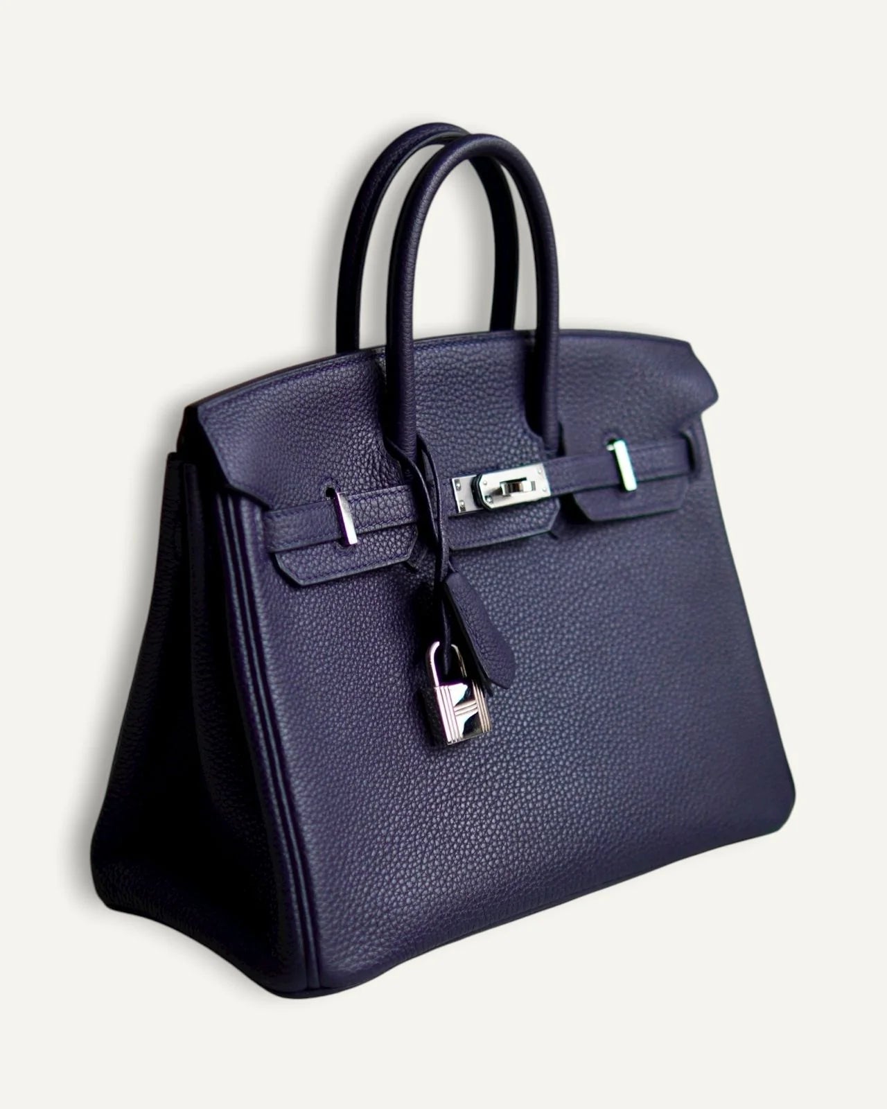 Hermès Birkin 25 Togo Bleu Nuit Palladium