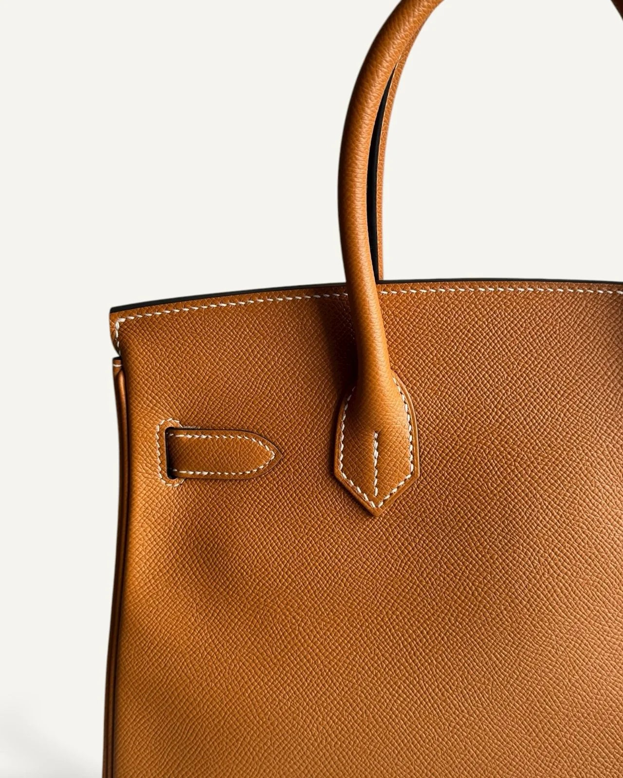 Hermès Birkin 30 Epsom Gold Palladium
