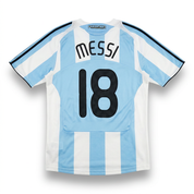 Camiseta Titular Argentina Mundial 2006 – N°18 Messi