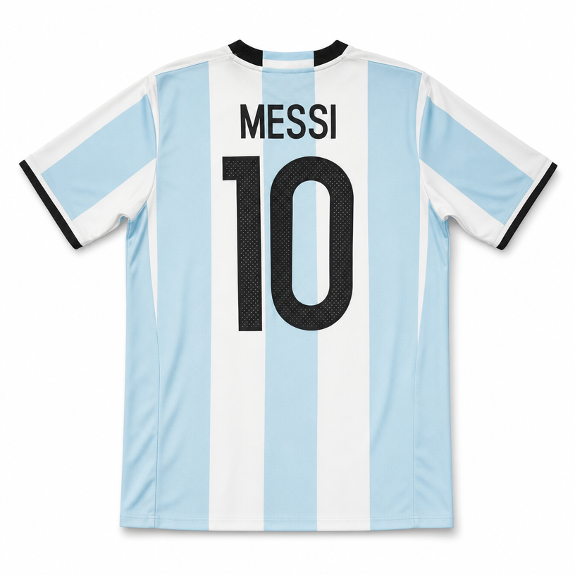 Camiseta Titular Argentina Copa América Centenario 2016 – N°10 Messi