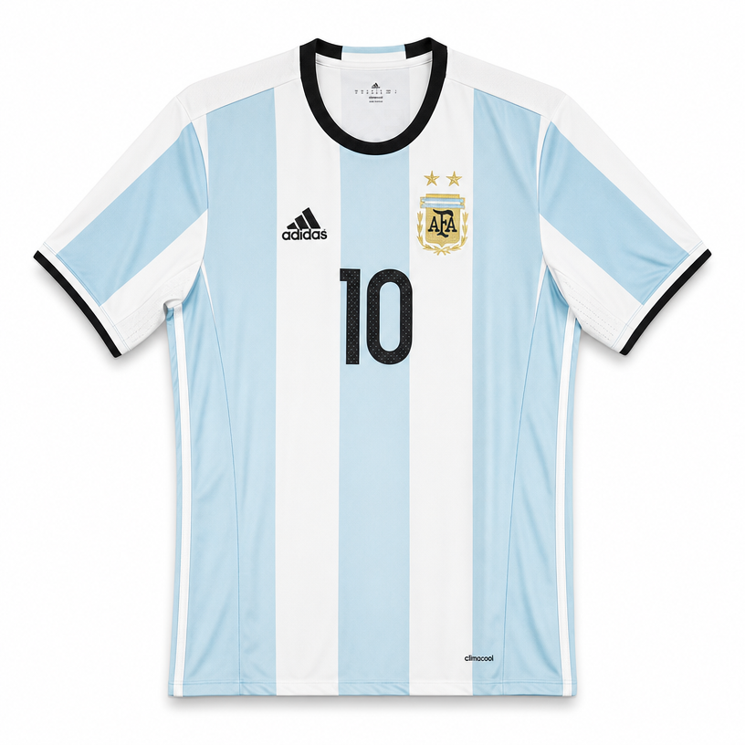 Camiseta Titular Argentina Copa América Centenario 2016 – N°10 Messi