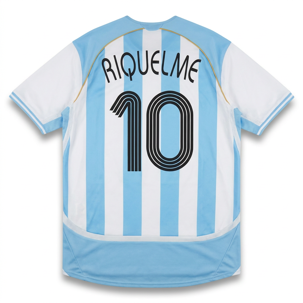 Camiseta Titular Argentina 2006 – N°10 Riquelme