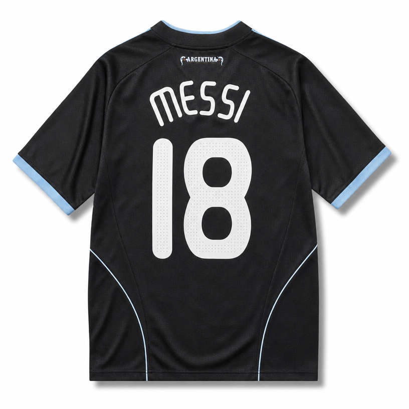 Camiseta Visitante Argentina Mundial 2006 – N°18 Messi