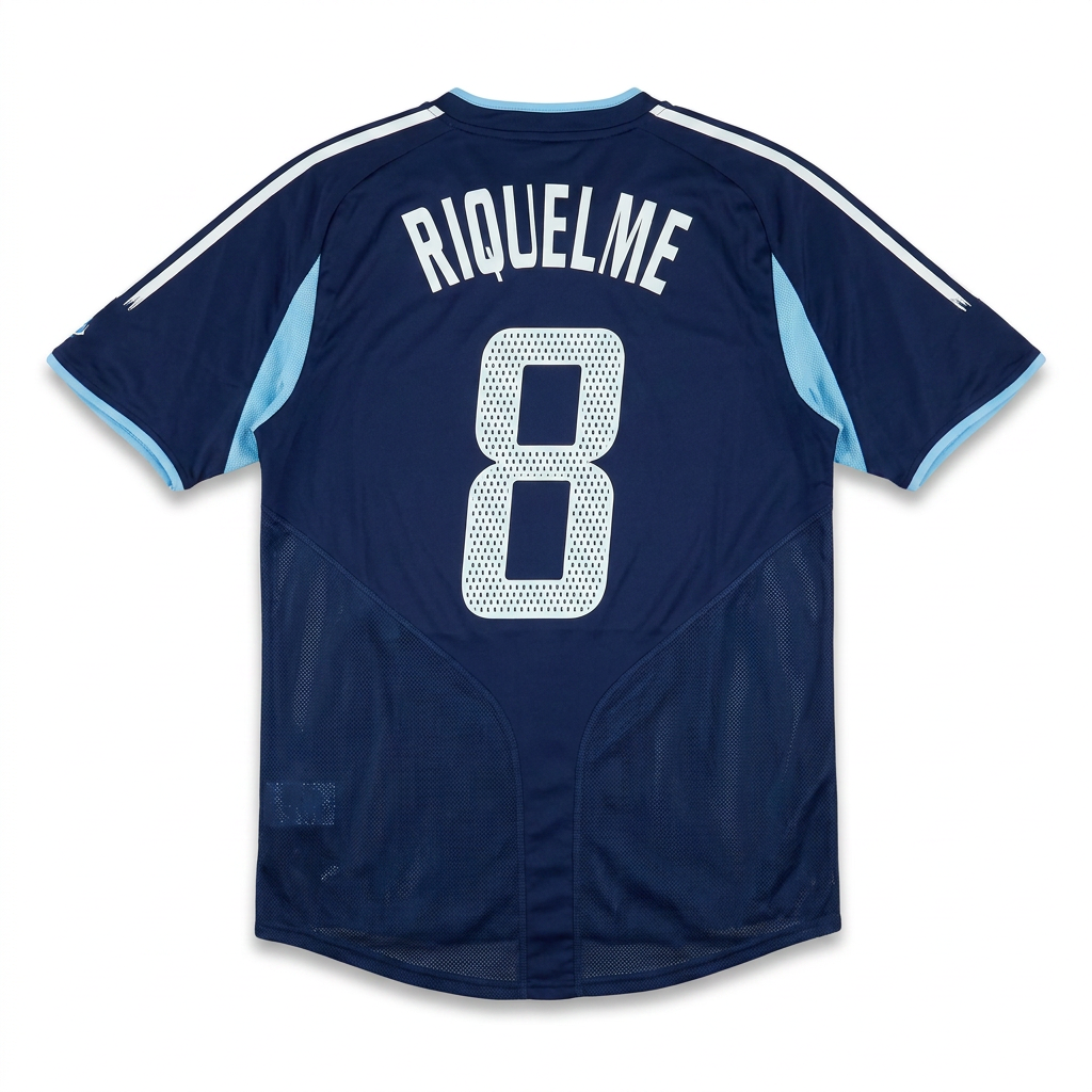 Camiseta Suplente Argentina 2004/05 Riquelme #8