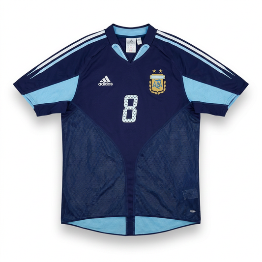 Camiseta Suplente Argentina 2004/05 Riquelme #8