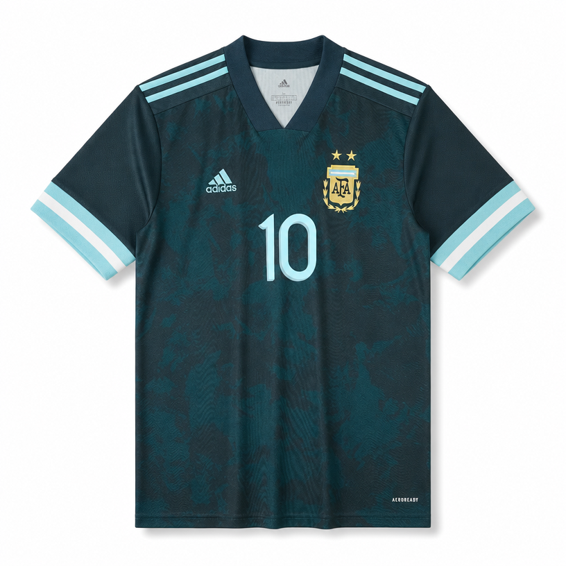Camiseta Visitante Argentina Copa América 2021 – N°10 Messi