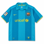 Camiseta Visitante Barcelona Temporada 2007/08 – Aniversario Camp Nou