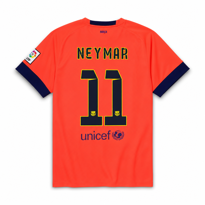 2014-15 Barcelona Away Shirt Neymar Jr - 11