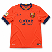 Camiseta Visitante Barcelona – Temporada 2014/15 – Naranja