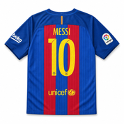 Camiseta Titular Barcelona Temporada 2016/17 – Rayas Clásicas