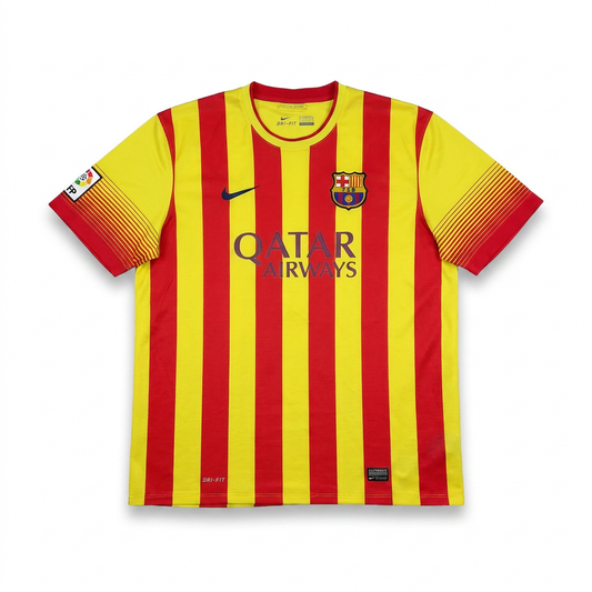 Camiseta Barcelona 2013/14 – Senyera – Messi 10