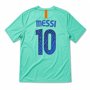 Camiseta Visitante Barcelona Temporada 2010/11 – Verde Agua UNICEF
