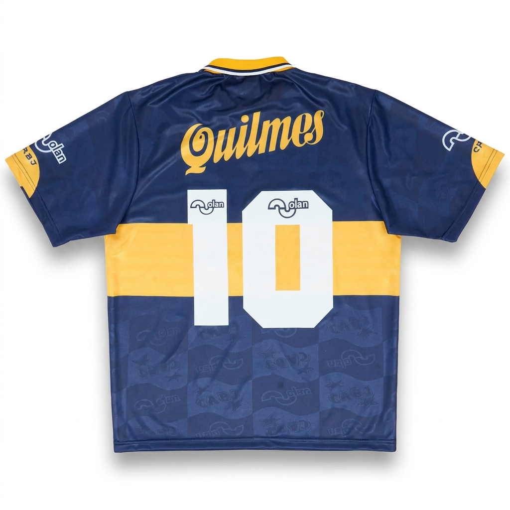 Camiseta Titular Boca Juniors 1995-96 N.º 10 – Maradona