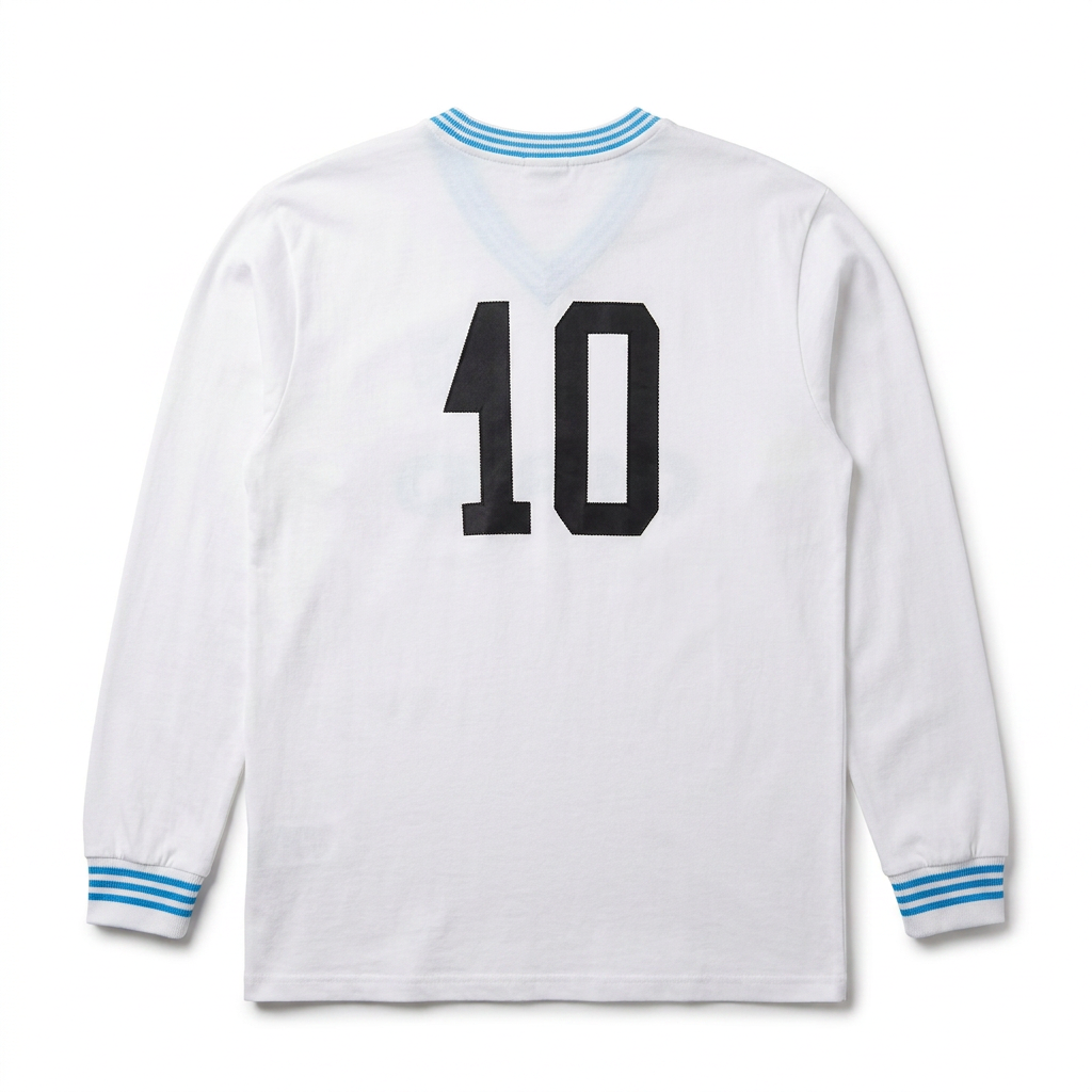 Camiseta Suplente Napoli 1984-85 Manga Larga N.º 10 – Maradona