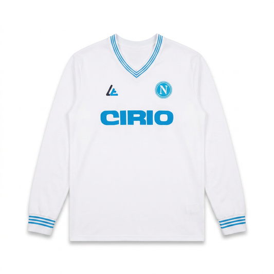 Camiseta Suplente Napoli 1984-85 Manga Larga N.º 10 – Maradona