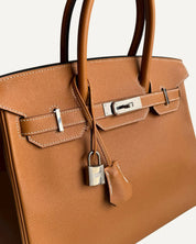 Hermès Birkin 30 Epsom Gold Palladium