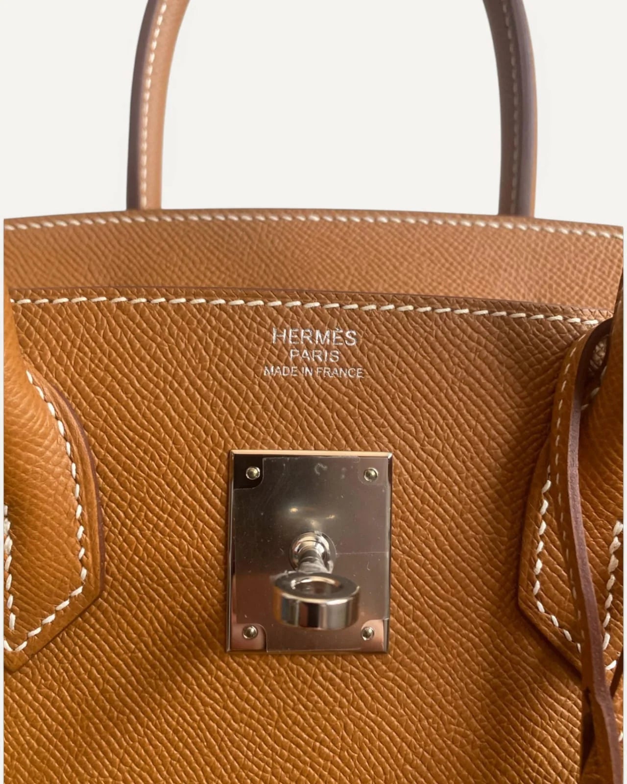 Hermès Birkin 30 Epsom Sellier Gold Palladium