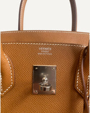 Hermès Birkin 30 Epsom Sellier Gold Palladium