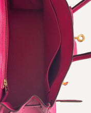 Hermès Birkin 25 Chevre Rose Pourpre Gold
