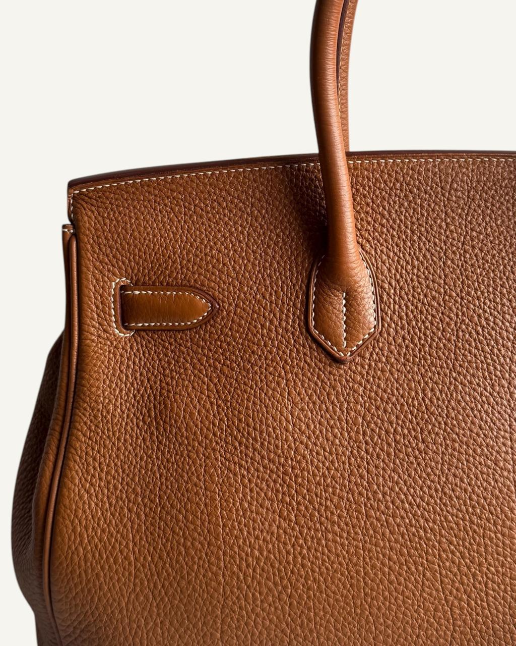 Hermès Birkin 35 Togo Gold Palladium