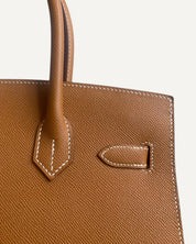 Hermès Birkin 30 Epsom Sellier Gold Palladium