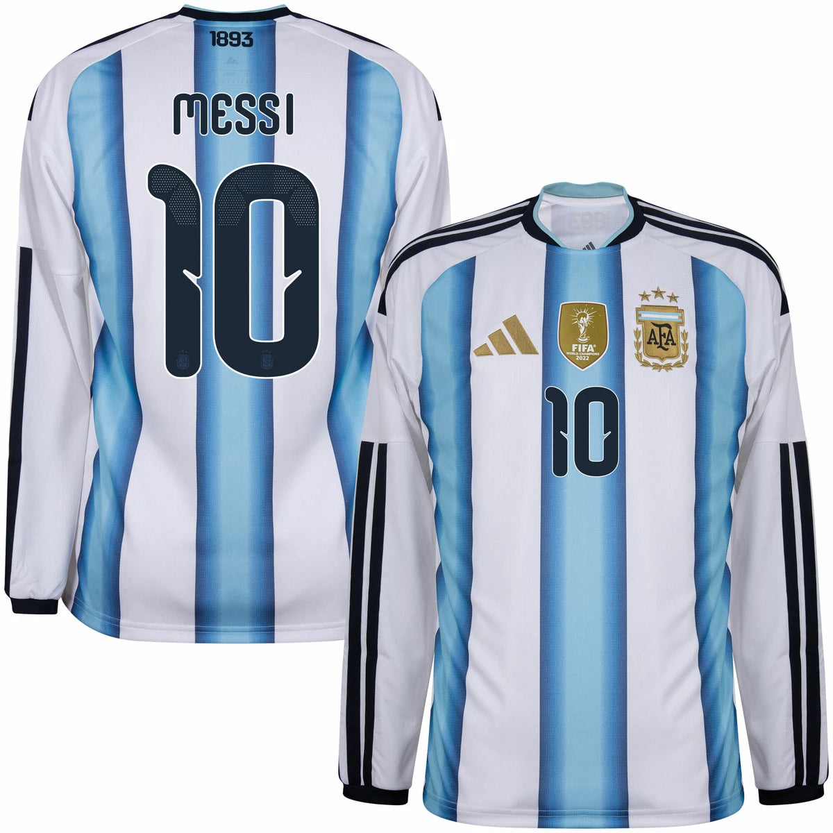 Camiseta Titular Argentina 2026 MESSI 10 Manga Larga