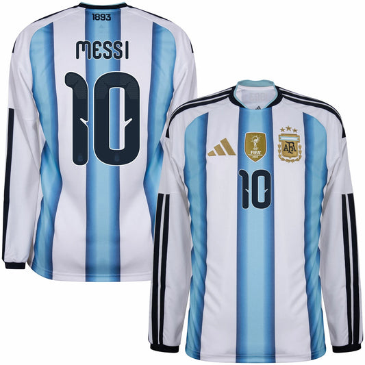 Camiseta Titular Argentina 2026 MESSI 10 Manga Larga